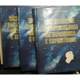 Dicionário De Parapsicologia Metapsiquica espiritismo 3 Vol