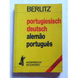 Dicionário Portugiesisch deutsch Alemão português De Berlitz Pela Berlitz 1982 