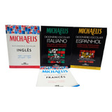 Dicionários Michaelis Alemão Italiano Espanhol Inglês 