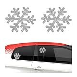 Dickno 2 Peças De Adesivos De Carro Brilhantes Decalques De Estrela De Strass De Cristal Adesivo Externo Automotivo Brilhante Para Mulheres Decoração Universal Para Carroceria De Carro Para Choque