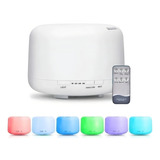 Difusor Ambiente Aromatizador Umidificador Oleos Essenciais Cor Branco 110v 220v
