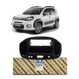 Difusor Ar Painel Cinza Fiat Novo Uno 2015 2018 Original