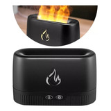 Difusor Aromatizador Chamas Umidificador Ar Óleos Essenciais Cor Preto 110v