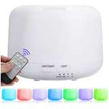 Difusor Aromatizador Umidificador Ultrassônico De Ar Óleos Essenciais 110v 220v Bivolt Silencioso 300ml Volty