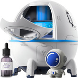 Difusor De Ambiente Astronauta Aromatizador Eletrico Capsula Espacial Kaizu