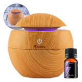 Difusor De Ambiente Elétrico Ultrassônico Óleos Essenciais Aromatizador Purificador Bivolt Potente Kaizu