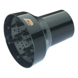 Difusor De Ar Para Secador De Cabelo Parlux Universal Doccia Cor Preto