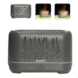 Difusor De Oleo Essencial Ultrasonico 2 Faces Led 3d Lareira