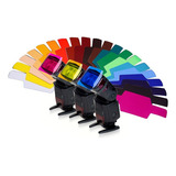 Difusor Gel Colorido P Flash Speedlite 20 Cores Misturador