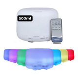 Difusor Umidificador 500ml Aromatizador De Oleos Essenciais