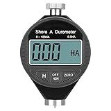 Digital 100HD A Durômetro Shore Borracha Dureza Tester Medidor De Exibição LCD Com Interruptor De Alimentação Para Medição De Usinagem