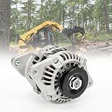 Dilomber Alternador Polia De 1 Ranhura 12V E 80A Compatível Com Caterpillar 236D 242D 246D 257D 259D 262D 277D 279D 287D 289D Replace 397 9953 23992N A5TA8277 1G398 64012 400 48201