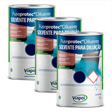 Diluente Fuseprotec De Resinas 1 Litro Kit C 3
