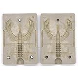 DIMATTEO Moldes De Injeção De Plástico Macio Iscas De Lagostins 8 Cm 5g