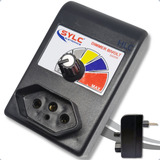 Dimmer Controlador 3500w Com Tomada Dimer Bivolt 110 220