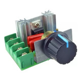 Dimmer Controlador Velocidade P Motor 2000w 50 220v 25a Pwm