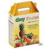 DIMY FRUTAS NPK 10-8-20 - 9 FERTILIZANTE MINERAL MISTO PARA FRUTÍFERAS 1KG