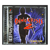 Dino Crisis 2 Prensados Ps1 Cd Mídia Prata Lacrado Faço 113
