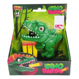 Dino Dardo Lançador De Dardo Dinossauro Zp01028 Zoop Toys Cor Verde
