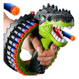Dino Gun Super Arminha De Dardos Formato Dinossauro T rex