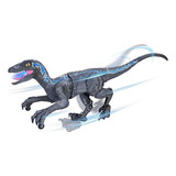 Dinossauro Controle Remoto Velociraptor Recarregavel Luz Som