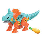 Dinossauro De Monta E Desmonta Com Chaves De Fenda Brinquedo