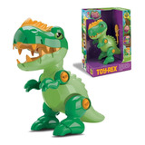 Dinossauro Didático Educativo Toy Rex Com Som   Samba Toys