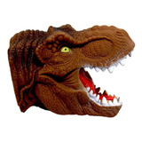 Dinossauro Tiranossauro Rex Dino Fantoche Borracha Raro