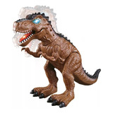 Dinossauro Tiranossauro Rex Luz Som E Movimento 40cm