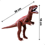 Dinossauro Velociraptor Com Som De Verdade