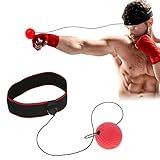 Dioche Bolas Refletivas De Boxe Com Faixa De Cabeça Ajustável Almofada De Perfuração Multifuncional Para Velocidade De Reação E Treinamento De Coordenação Olho Mão Boxe
