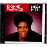 Dionne Warwick Cd Mega Hits Novo Original Lacrado