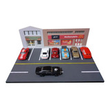Diorama Mdf Modelo Shopping 3 Escala 1 64 Cenario Maquete