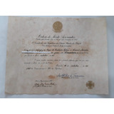 Diploma Da Ordem Do Mérito Aeronáutico
