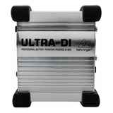 Direct Box Ativo Behringer Ultra Di 100 Uso Profissional