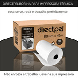 Directpel Bobina Térmica 80x40 Para Impressora