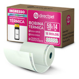 Directpel Ingresso Térmico 58mm Com Tarja Holográfica Bobina