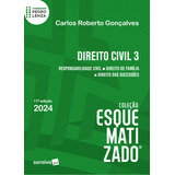 Direito Civil Esquematizado Responsabilidade Civil Direito De Família Direito Das Sucessões 11 Edição 2024