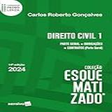 Direito Civil Vol 1 Coleção Esquematizado 14 Edição 2024 Parte Geral Obrigações Contratos