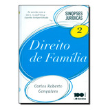 Direito De Familia V 2 De Carlos Roberto Goncalves Editora Saraiva Capa Mole Em Português 2015