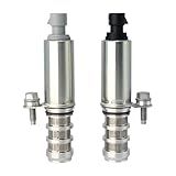 Dirmatch Kit De Válvula Solenoide De Atuador De Posição Do Eixo De Comando De Admissão E Escape VVT Compatível Com Chevy GMC Equinox Malibu Cobalt HHR Terrain Buick Pontiac Saturn 2 0L 2 2L 2 4L