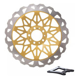 Discao Freio 320mm Honda Cg 150 Titan Fan 150 2008 Ate 2015