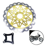 Discão Freio Esportivo 320 Mm Honda Cg 150 Titan 2009 A 2015