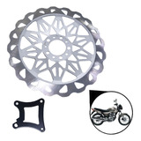 Discão Freio Esportivo 320 Mm Honda Cg 150 Titan 2009 A 2015