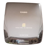 Discman Casio Tz2100 Cd Player Tz 2100 Portátil Com Fonte