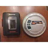Discman E Walkman Panasonic Tape Deck K7 Cd Player
