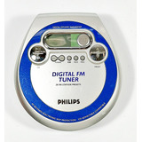 Discman Philips Mod Azt3202 19z No Estado