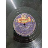 Disco 78 Rpm Harry James Orquest Sleepy Lagoon Trumpet Blues