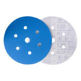 Disco Abrasivo 321u 3m Hookit Blue 152mm Grão 120   10un
