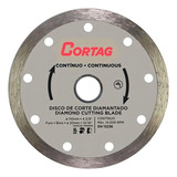 Disco Corte Diamantado 4 3 8 Cerâmica Azulejo Tijolo Cortag